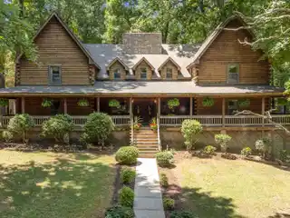 Breathtaking Custom Log Home