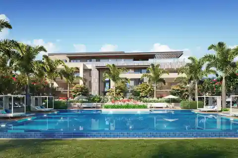 Eco-Chic Penthouse in Vibrant Mon Choisy