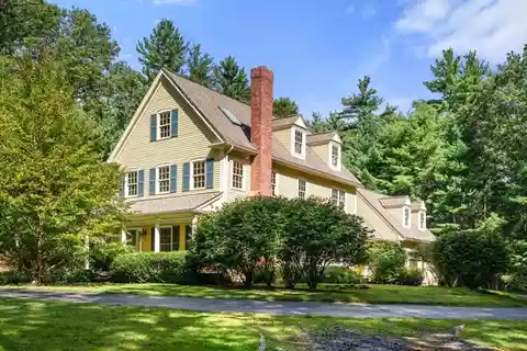 Custom Colonial with Picturesque Setting and Privacy