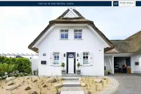 Thatched-Roof Romance by the Sea