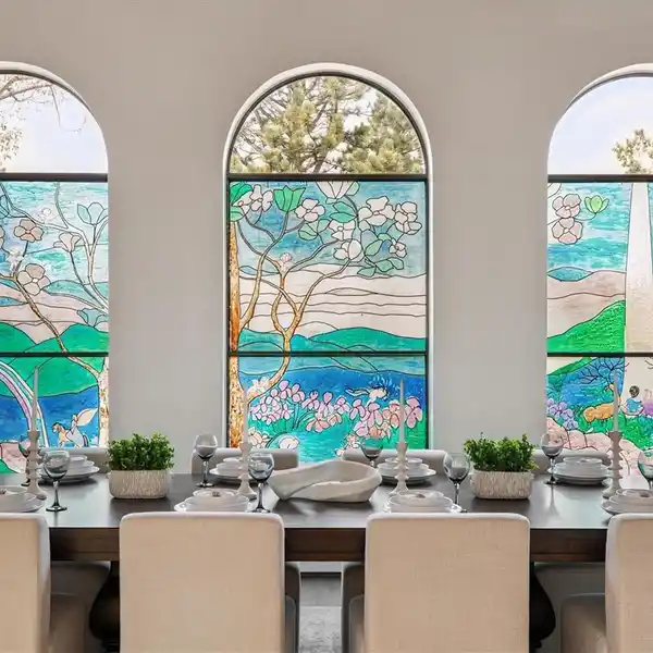 MEDITERRANEAN MASTERPIECE ON FIVE FORESTED ACRES