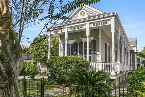 Quintessential 1870s New Orleans Architecture on a Double Lot