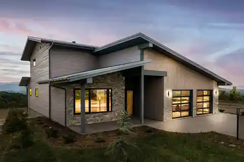 Recently Completed Mountain Modern Home in an Exclusive Enclave