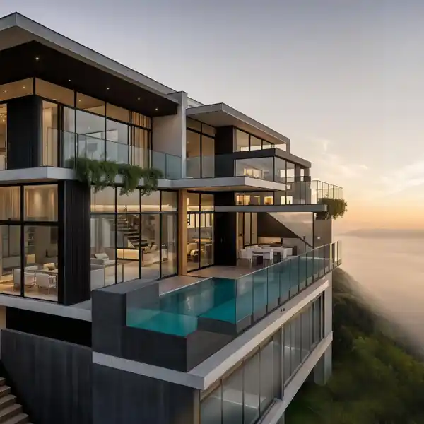 ARCHITECTURAL MASTERPIECE WITH UNRIVALED OCEAN VISTAS