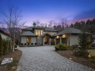 Modern Home in a Serene Wooded Setting