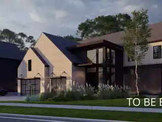 Future Home Among the Backdrop of Cahoon Creek