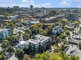 Upscale Corner Condo with Sleek Modern Design