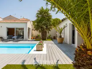 Elegant Mediterranean-Style Home on Landscaped Plot