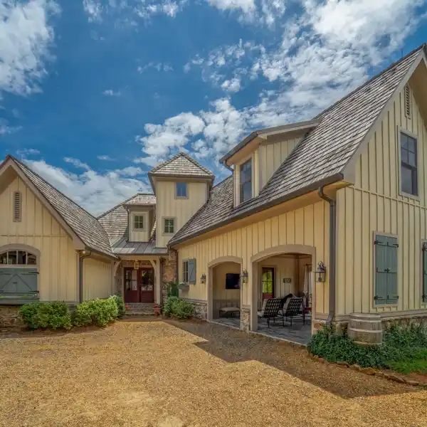 FRENCH COUNTRY CUSTOM HOME WITH MAJESTIC VIEWS