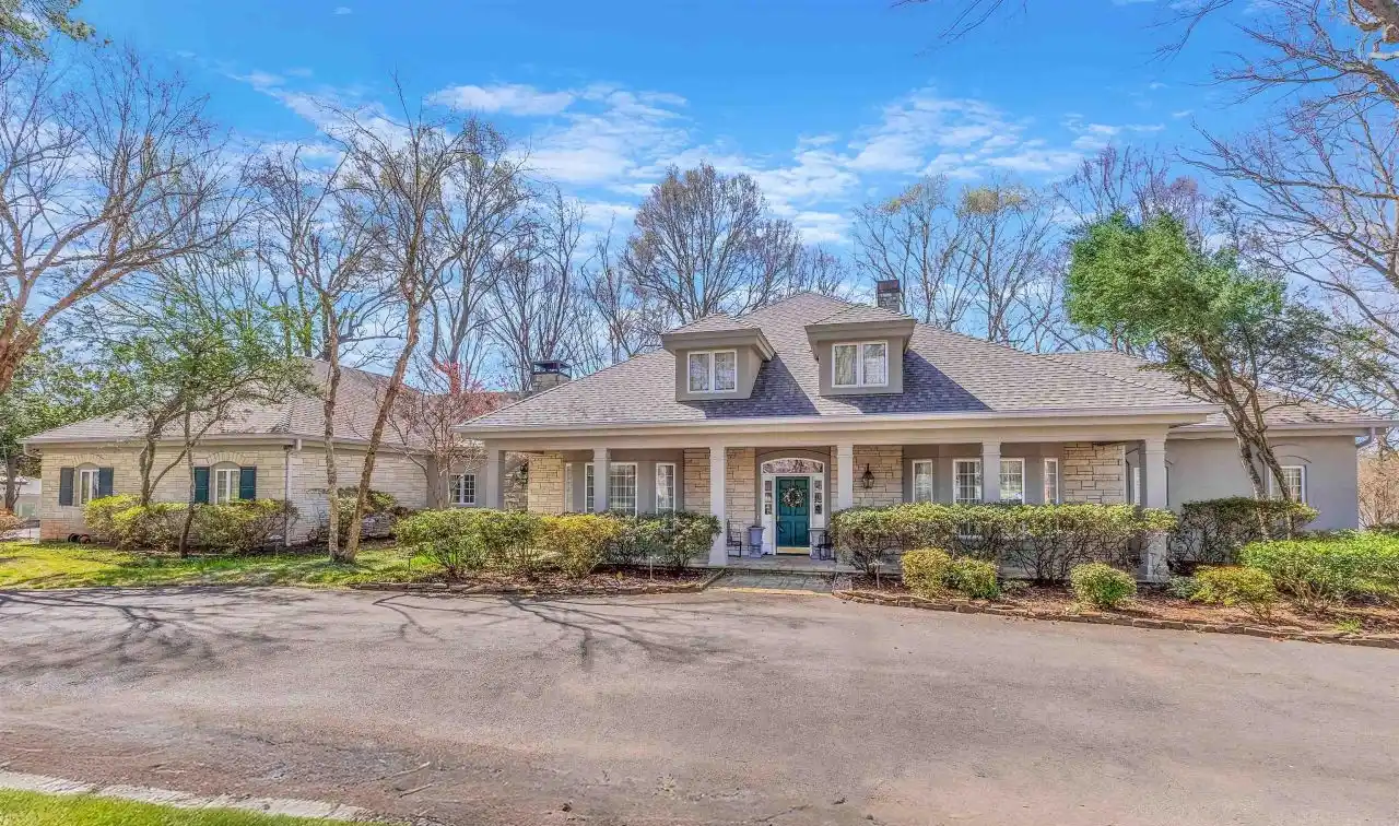 One Story Home on Three Riverfront Lots