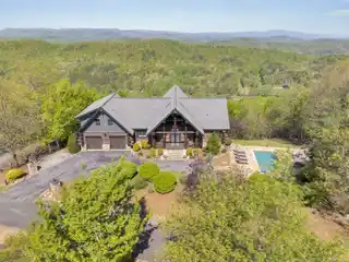 Grand Mountaintop Canadian Log Home