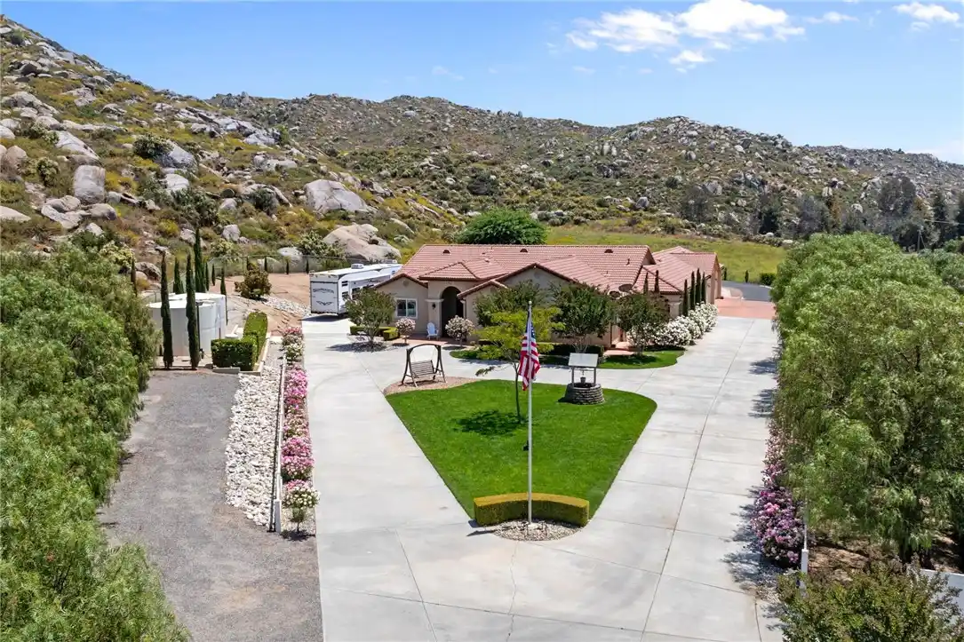 One Story Custom Built Ranch Estate