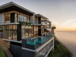 Architectural Masterpiece with Unrivaled Ocean Vistas