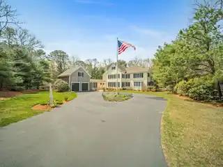 Classic Colonial Providing Privacy and Elegance