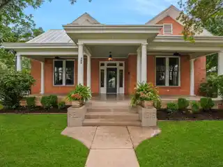 Residence with Historic Texas Architecture