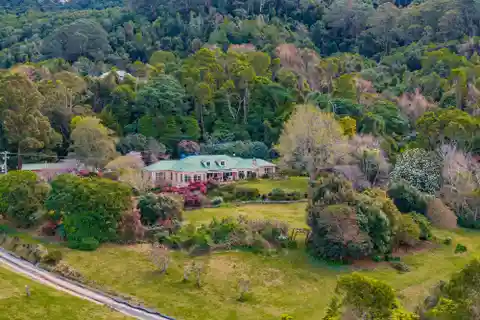Rolling Hills with Multiple Cottages and Sweeping Ocean Views
