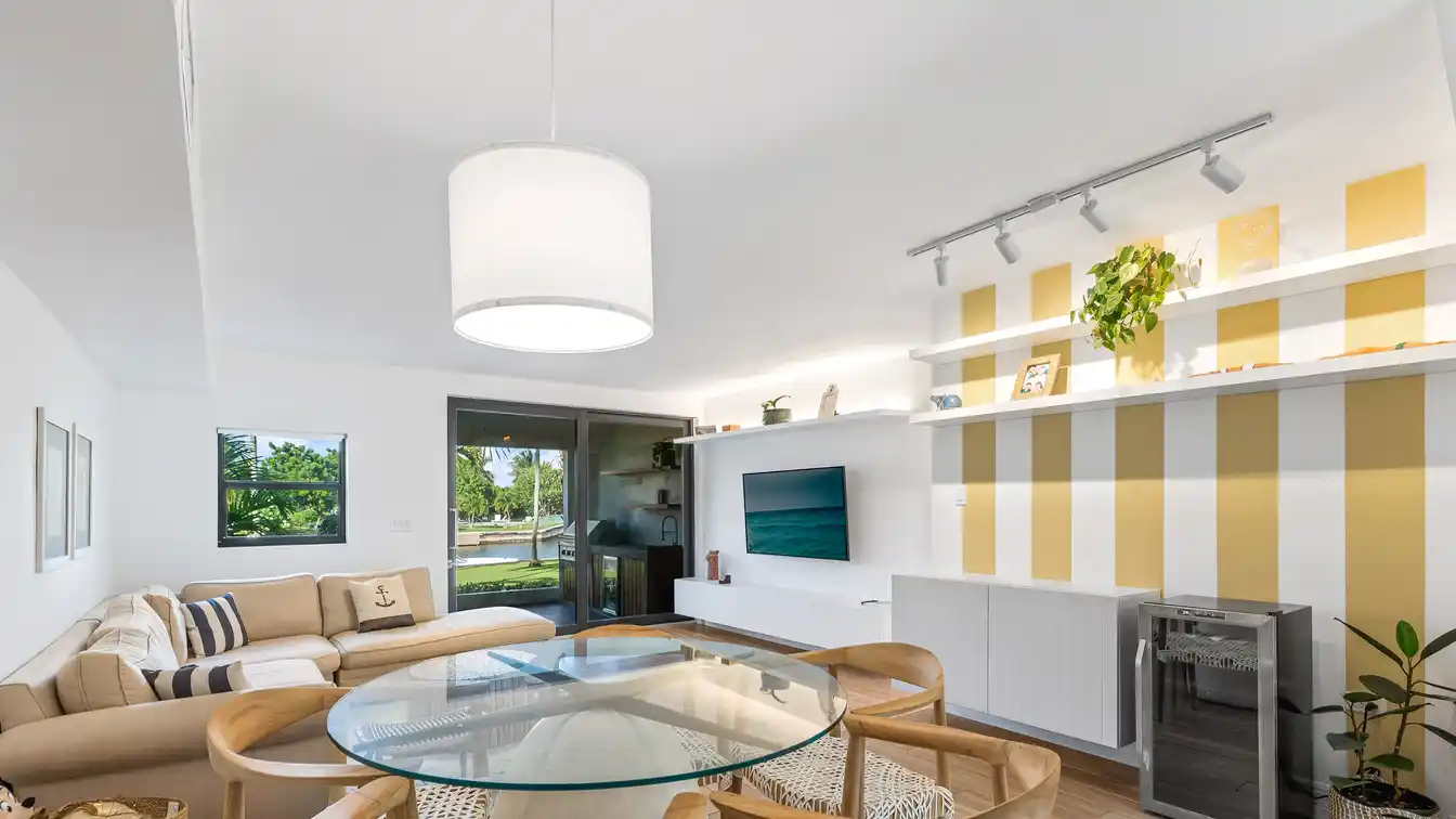 Impeccably Fully Renovated Canal-front Residence