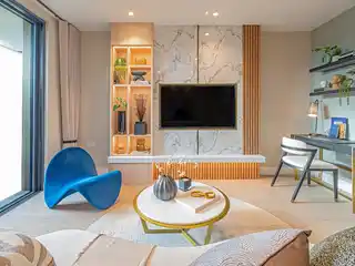 Stylish and Contemporary Three-bedroom Apartment