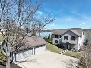 Breathtaking Lakefront Colonial with Private Pier