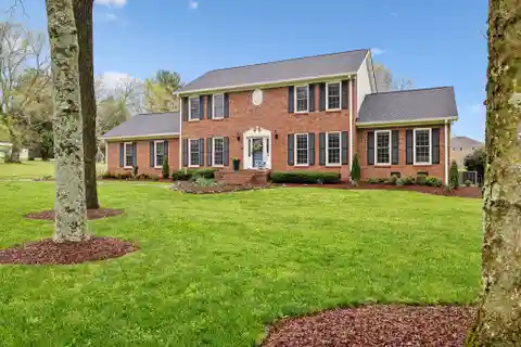 All-brick Colonial on a Meticulously Landscaped Lot