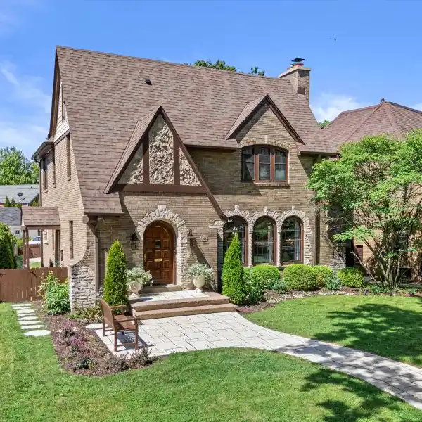 STORYBOOK TUDOR STEPS FROM LAKE MICHIGAN