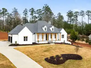 Luxury Ranch Living with Pondside Serenity