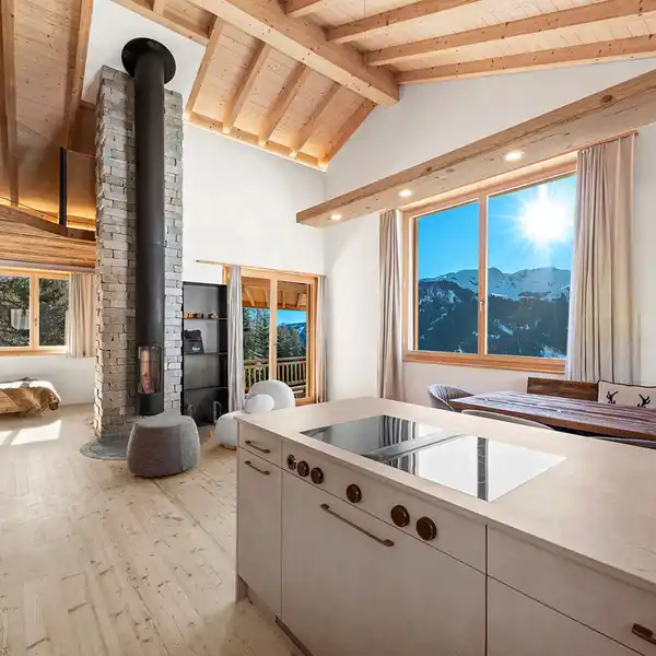 ATTIC MAISONETTE HOLIDAY FLAT WITH FABULOUS MOUNTAIN VIEW