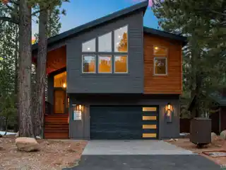 Custom-built Home with a Mountain View Backdrop