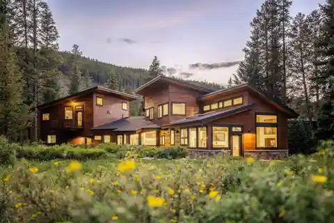 Rare Blue River Retreat