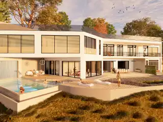 Private Gated Estate with Sweeping Views