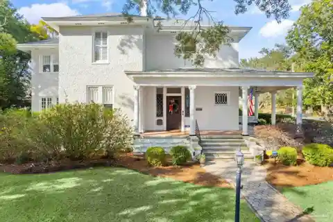 Stately Stucco Home on a Large Corner Lot