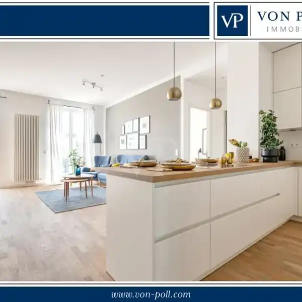FIRST-CLASS APARTMENT IN A DIRECT WATERFRONT LOCATION