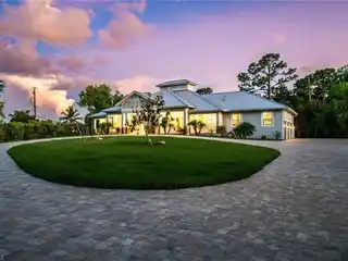 Private Four-Acre Waterfront Property