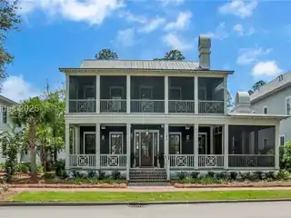 Expansive Views of the Park from Multiple Porches