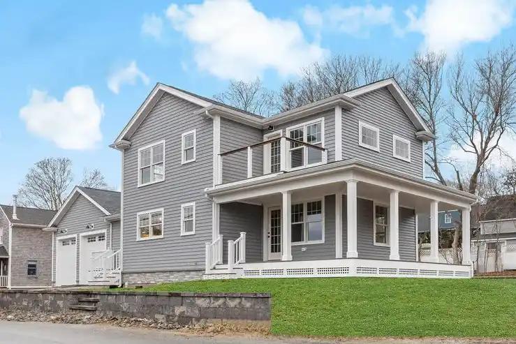 New Construction on a Large Corner Lot