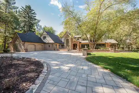 Architectural Treasureon 4 Private Acres Surrounded by Woods