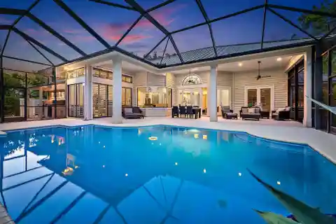 Elegant Golfside Retreat with Poolside Oasis