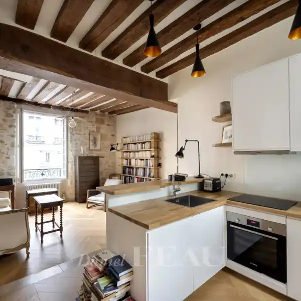 CHARACTER-FILLED DUPLEX BY SAINT-SULPICE CHURCH