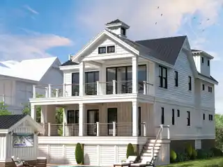 New Construction on the Peaceful North End of Avalon