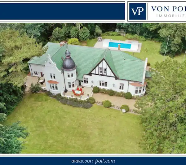AXENDORF CASTLE MANSION - A RARITY NEAR THE NORTH SEA
