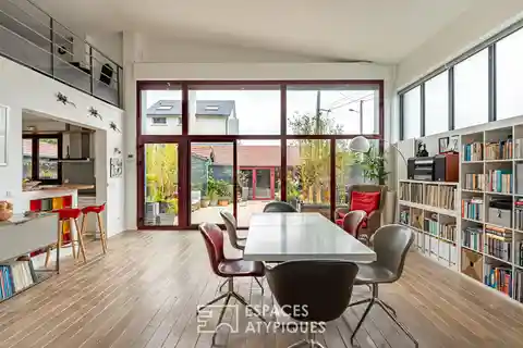 Former Workshop Transformed into Beautiful Loft Home