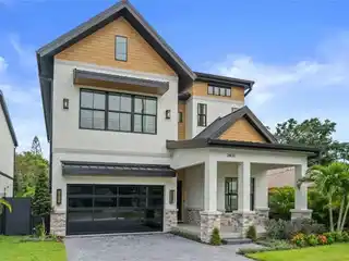 Farmhouse Charm Meets Sleek Contemporary Design