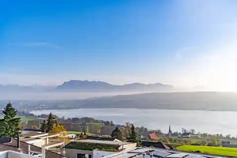 Breathtaking New Villa Above Lake Sempach