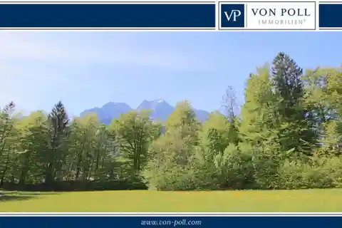 Property at the Foot of the Zugspitze for an Alpine Dream Home