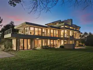 Artful Luxury Home in a Green Setting