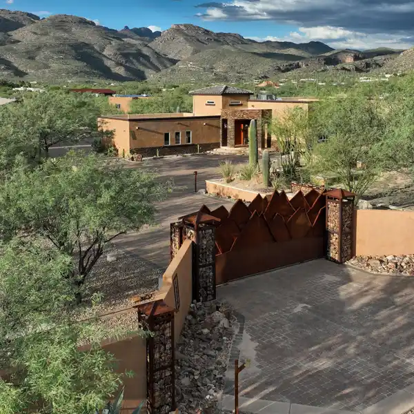 EXCEPTIONAL CUSTOM ESTATE SITTING ON OVER THREE WALLED ACRES