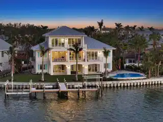 Exceptional Waterfront Residence in Sought-after San Remo