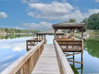 Transformed Lake House with Designer Finishes