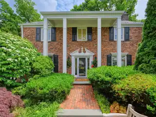 Elegant Brick Center Hall Colonial
