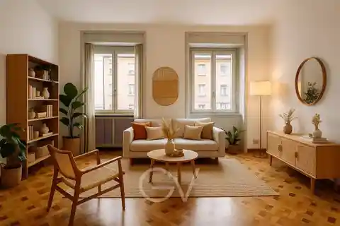 Elegant 1950s Charm with Modern Milanese Flair